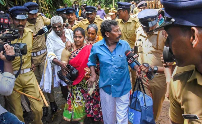 Woman, Family Abandon Sabarimala Trek Out Of Fear, Say No Cops At Temple