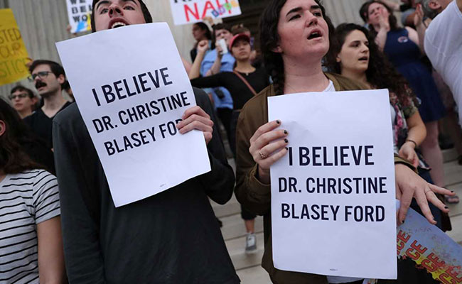 Women's Groups To Use Kavanaugh Rage To Urge Voters In US Midterm Polls