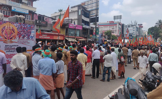 BJP On Dawn-To-Dusk Hunger Strike Over Arrest Of Sabarimala Protesters
