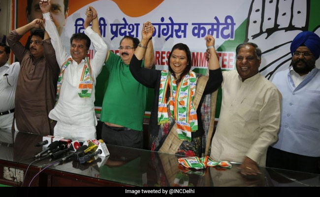 Ex-Union Minister Buta Singh's Daughter Gurkeerat Kaur Joins Congress