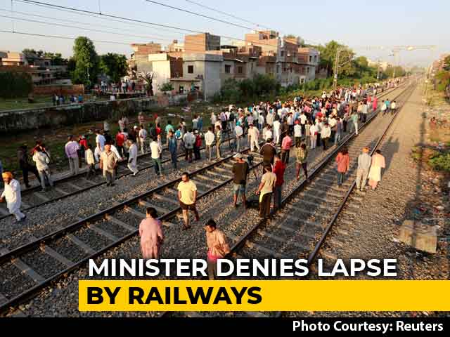 Railways Says Not Informed About Dussehra Event, No Action Against Driver