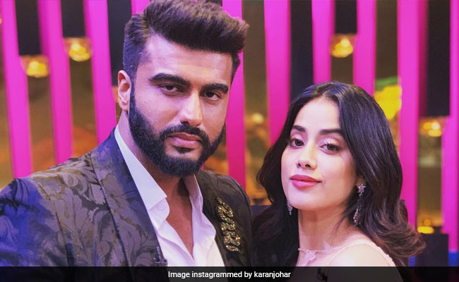 Janhvi And Arjun Kapoor Will Sip <I>Koffee With Karan</I>. Here's Proof