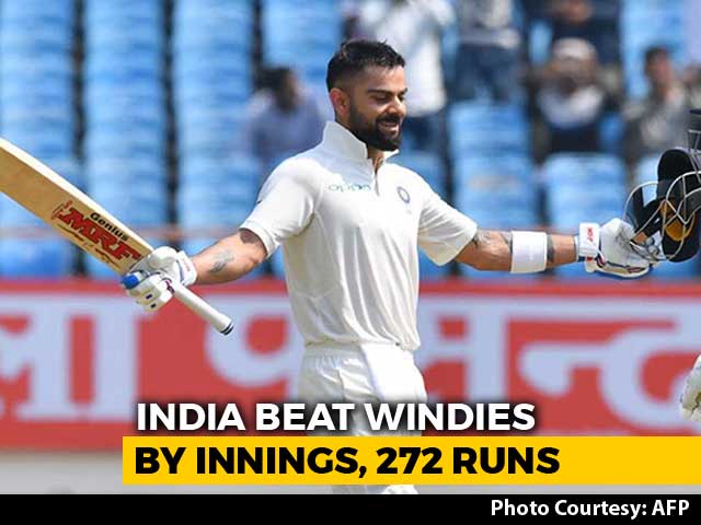 India Outclass Windies To Register Big Win In Rajkot Test