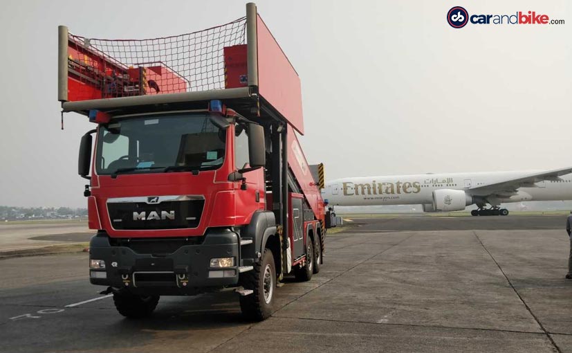 India's First Emergency Evacuation Vehicle Inducted Into Mumbai International Airport