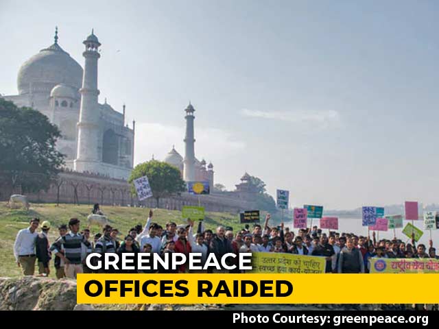 Greenpeace Says Attempt To "Muzzle Dissent" As Investigators Raid Offices