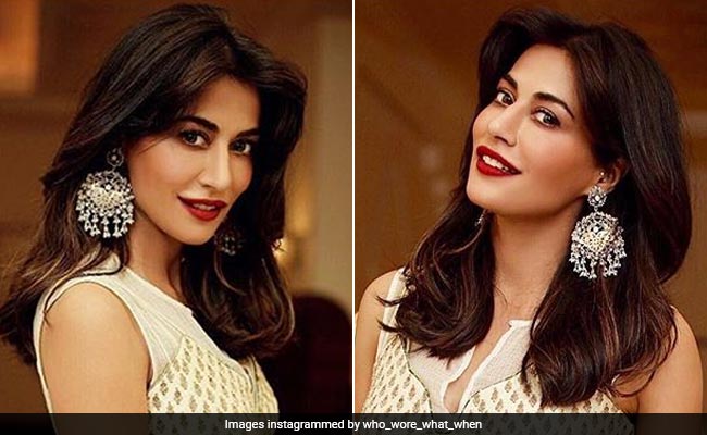 How To Glam Up Ethnic Looks With Statement Earrings, Like Chitrangada Singh