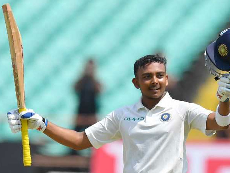 Prithvi Shaw Makes History, Becomes Youngest Indian To Score Test Century On Debut