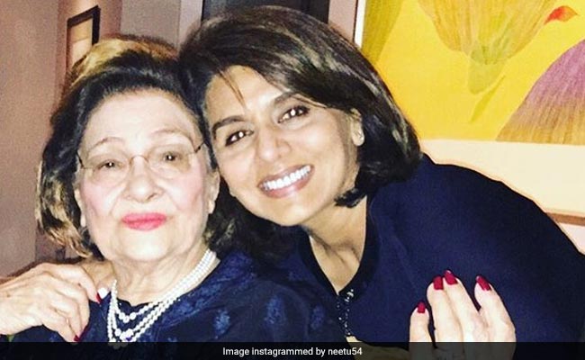 Neetu Kapoor's Heartfelt Tribute For Mother-In-Law Krishna Raj Kapoor: 'You Will Always Stay In My Heart'