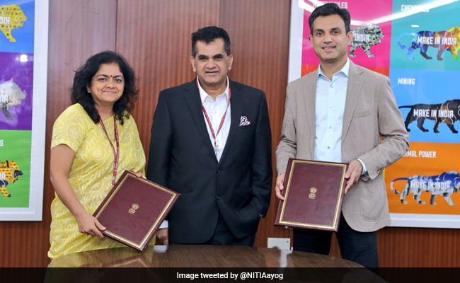 NITI Aayog Partners With Microsoft To Boost AI Accessibility In India