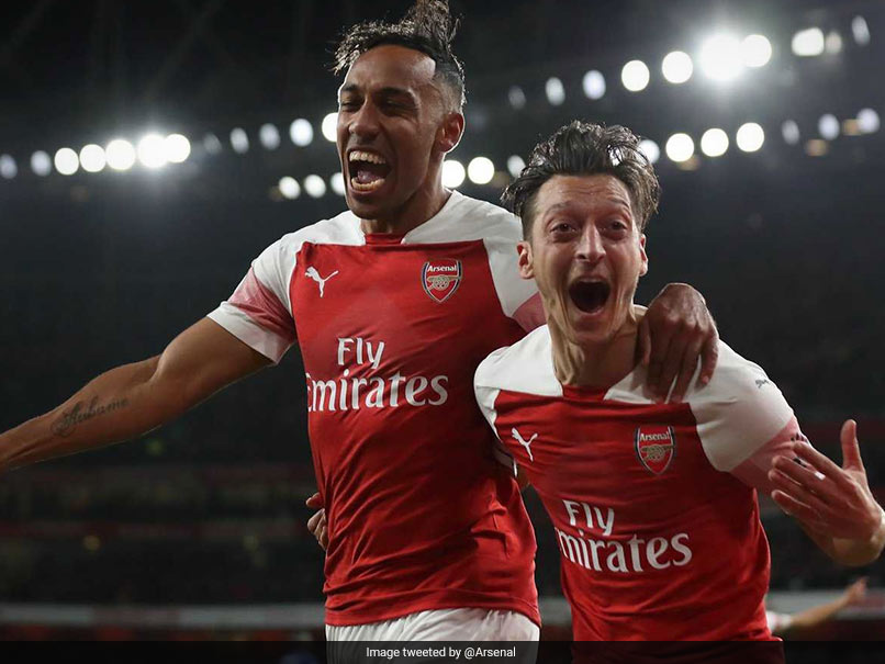Premier League: Pierre-Emerick Aubameyang, Mesut Ozil Star As Arsenal Make It Perfect 10 Premier League: Pierre-Emerick Aubameyang, Mesut Ozil Star As Arsenal Make It Perfect 10
