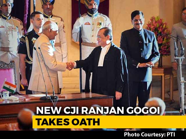 "No Urgent Hearing, Working Out New System": Chief Justice Ranjan Gogoi