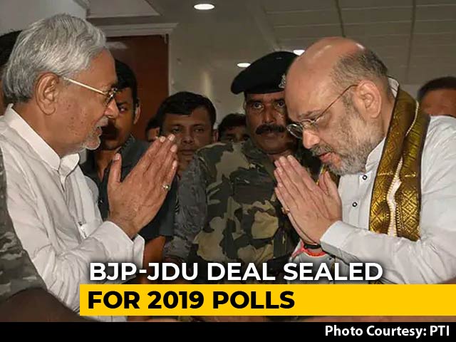 Nitish Kumar's 2019 Deal: 16 Seats For Him, 17 For BJP