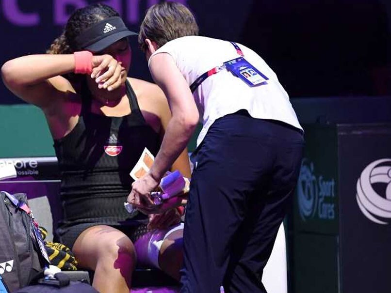 Tearful Naomi Osaka Retires From WTA Finals Tearful Naomi Osaka Retires From WTA Finals