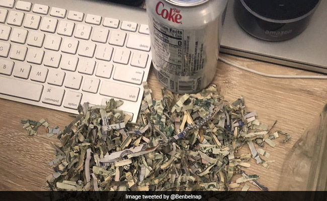 2-Year-Old Shreds More Than $1,000 In Cash, Twitter Horrified