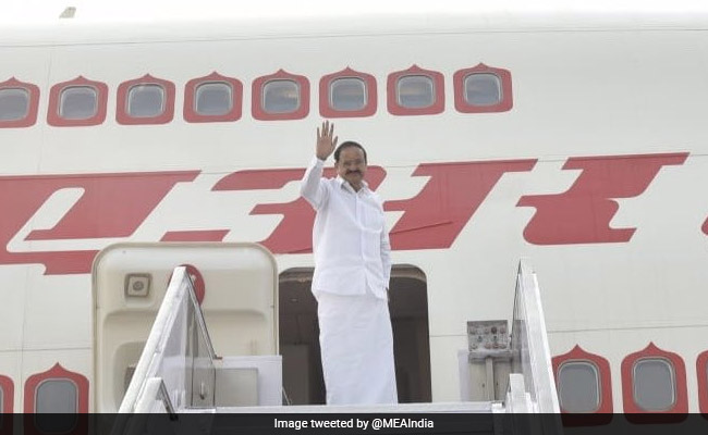 Vice President M Venkaiah Naidu Embarks On Three-Nation Visit