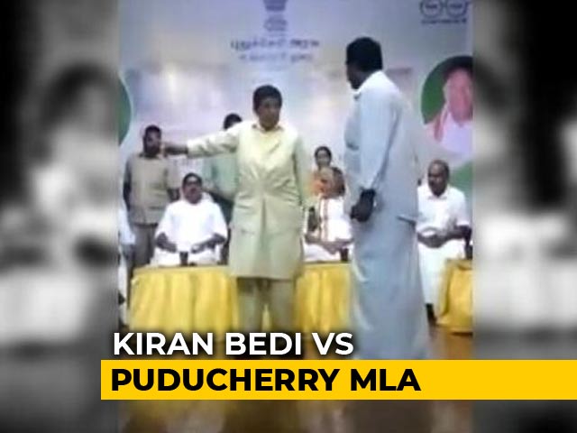 "Is Kiran Bedi Princess In Puducherry?" Asks Lawmaker After Spat On Stage