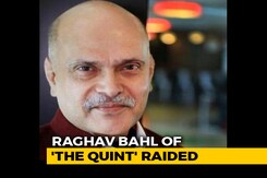 Tax Raids At Media Baron Raghav Bahl's Noida Home, 'The Quint' Office Tax Raids At Media Baron Raghav Bahl's Noida Home, 'The Quint' Office