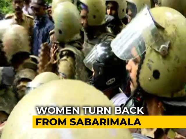 On Verge Of History, 2 Women 500 Metres From Sabarimala Forced To Return