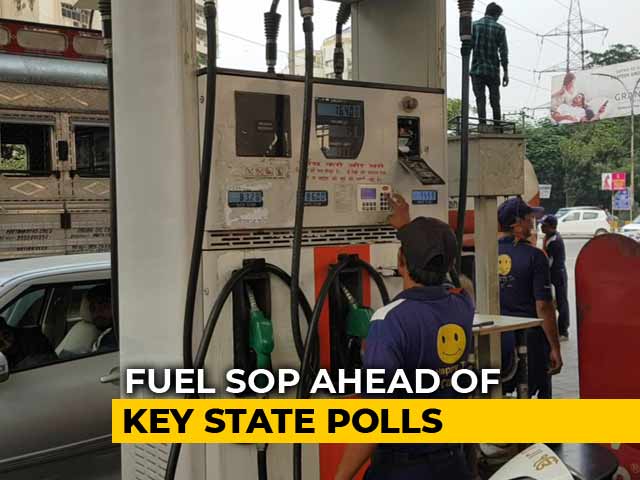 Centre Slashes Fuel Prices By Rs. 2.50, Ten States Follow