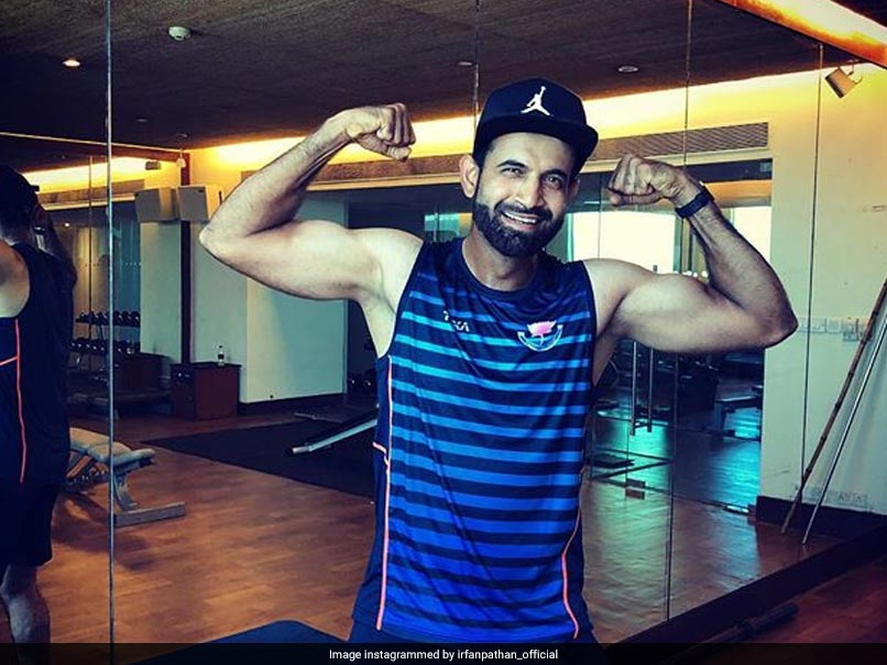 Irfan Pathans Son Helps Him Work Out In Gym. Watch Video