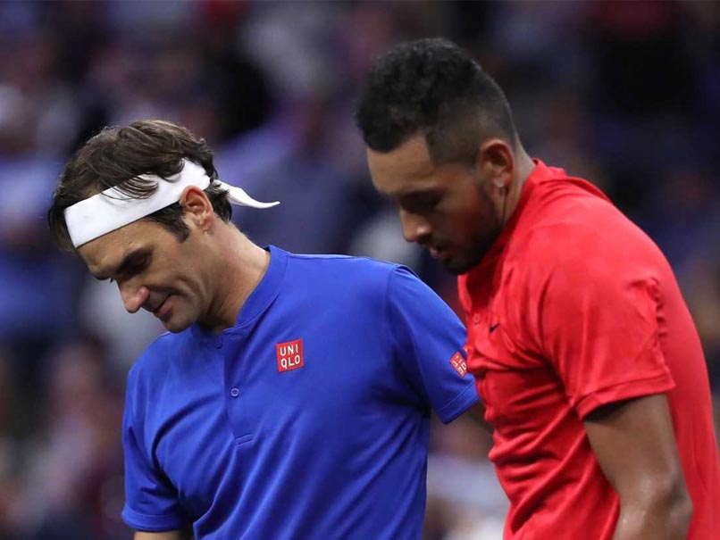 Roger Federer Warns Nick Kyrgios Over Work Ethic After Shanghai Strop
