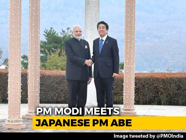 PM Modi Meets Japan's Shinzo Abe, Regional Security On Agenda In Talks