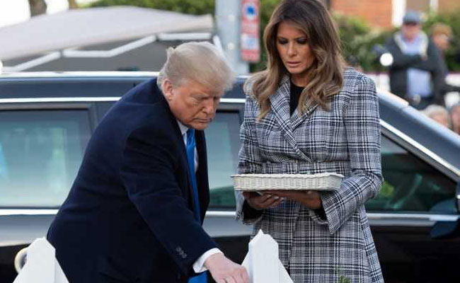 Donald Trump In Pittsburgh Amid Protests, Officials Decline To Join Him