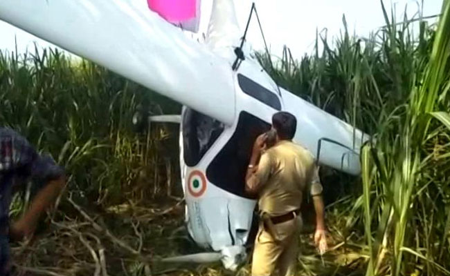 भारतीय वायुसेना का विमान बागपत में क्रैश, दोनों पायलट सुरक्षित