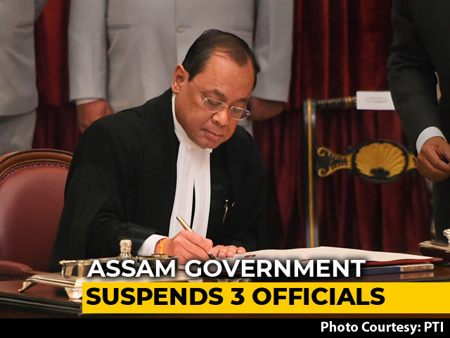 Chaos As Chief Justice, Amit Shah Temple Visits Coincided. 3 Cops Pay