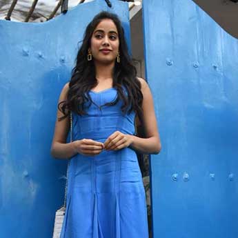 3 Pretty Blue Dresses To Get Janhvi Kapoor's Chic Brunch Look