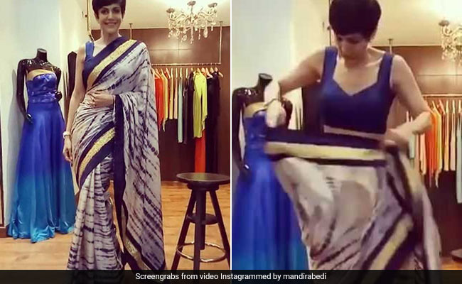 एक्ट्रेस ने दिखाया हुनर, 60 सेकेंड में झटपट पहन डाली साड़ी; Video कर देगा दंग...