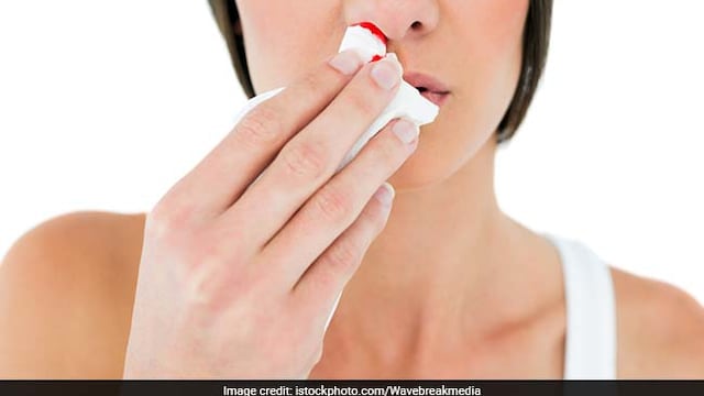Exposure to dry air can cause your nose to bleed