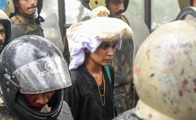 Rehana Fathima, Who Attempted Sabarimala Trek, Arrested Over Facebook Post