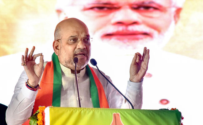 Congress Leaders Ashamed Of Saying <i> "Bharat Mata Ki Jai" </i>, Claims Amit Shah