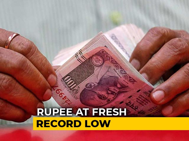 Rupee Hits All-Time Low Against Dollar