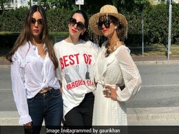 This Pic Of Gauri Khan, Karisma Kapoor And Natasha Poonawalla Proves 'Off White Is The Colour Of The Season' This Pic Of Gauri Khan, Karisma Kapoor And Natasha Poonawalla Proves 'Off White Is The Colour Of The Season'