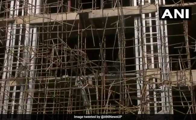 4 Workers Killed After Scaffolding Collapses At Building In Noida