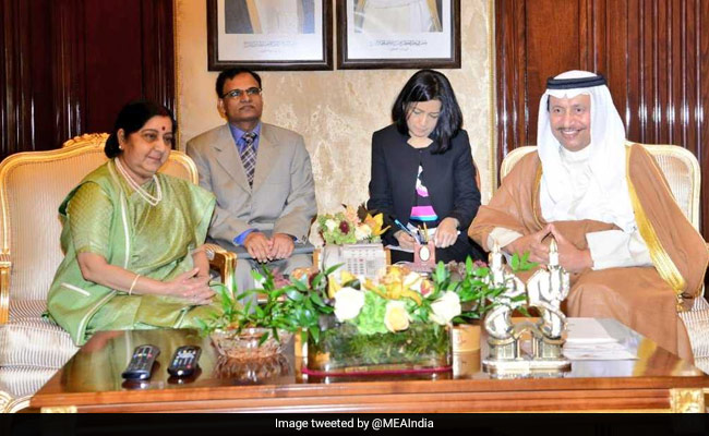 Sushma Swaraj Meets Kuwait Leaders, Raises Indian Community's Concerns