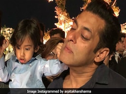 This Candid Pic Of Salman Khan With Nephew Ahil Is Way Too Cute To Be Missed This Candid Pic Of Salman Khan With Nephew Ahil Is Way Too Cute To Be Missed
