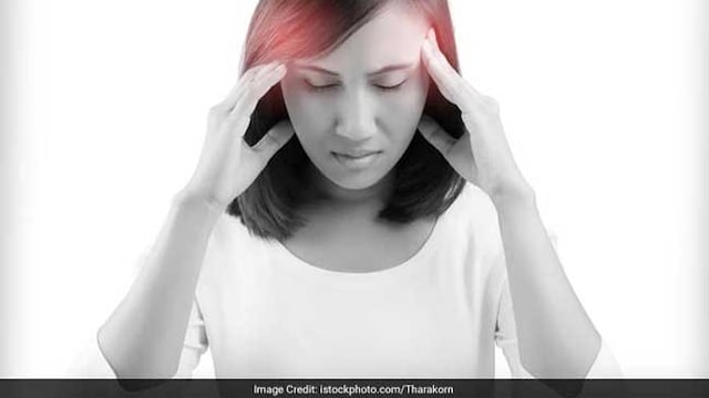 Tension headaches can be triggered by stress and lack of sleep