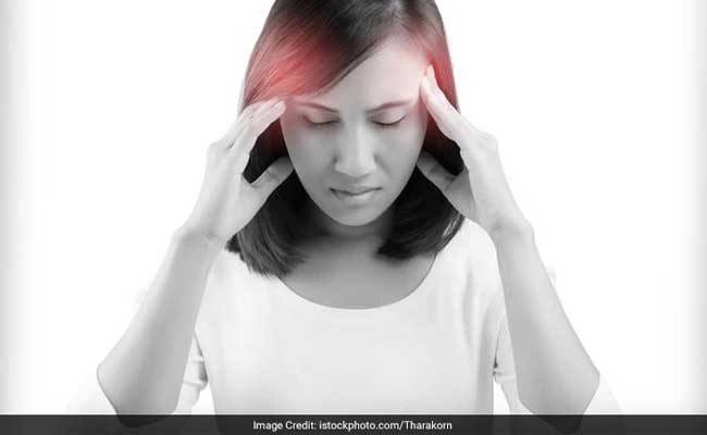 Tension headaches can be triggered by stress and lack of sleep