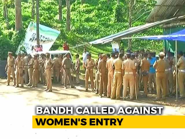 Sabarimala On Edge A Day After Violence, Women Stopped By Protesters