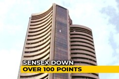 Sensex Down Over 100 Points, Nifty Below 10,900 Sensex Down Over 100 Points, Nifty Below 10,900