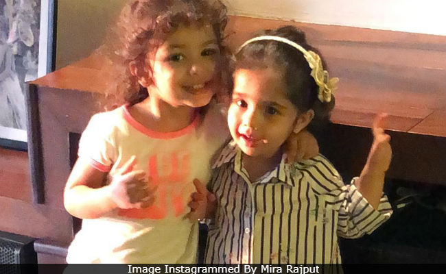 Mira Rajput Lights Up Instagram With Cute Pic Of Little Misha And Her Bestie