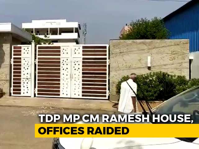Tax Raids Continue Overnight At Andhra TDP Lawmaker's Homes, Offices