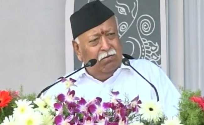 RSS Chief Demands Law For Construction Of Ram Temple In Ayodhya