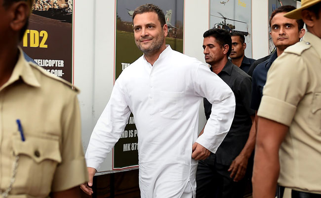 Rahul Gandhi Meets Maharashtra Congress Leaders At Nanded Airport