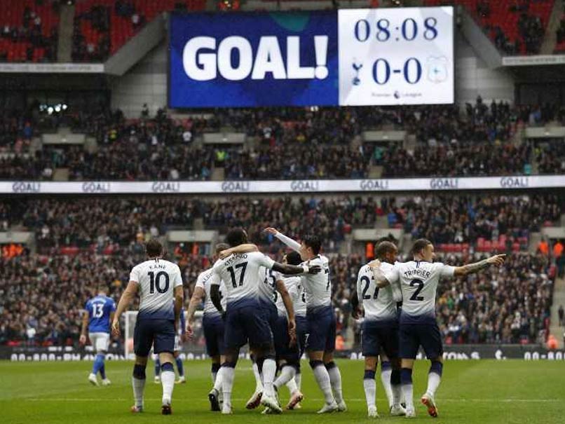 Premier League: Sloppy Tottenham Hotspur See Off 10-Man Cardiff To Close On Top Two