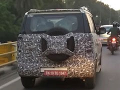 2019 Mahindra TUV300 Facelift Spotted Testing For The First Time
