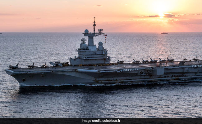As Chinese Assertion Grows, France Plans Aircraft Carrier In Indian Ocean